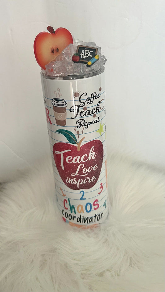TEACH LOVE INSPIRE (TUMBLER CUP)