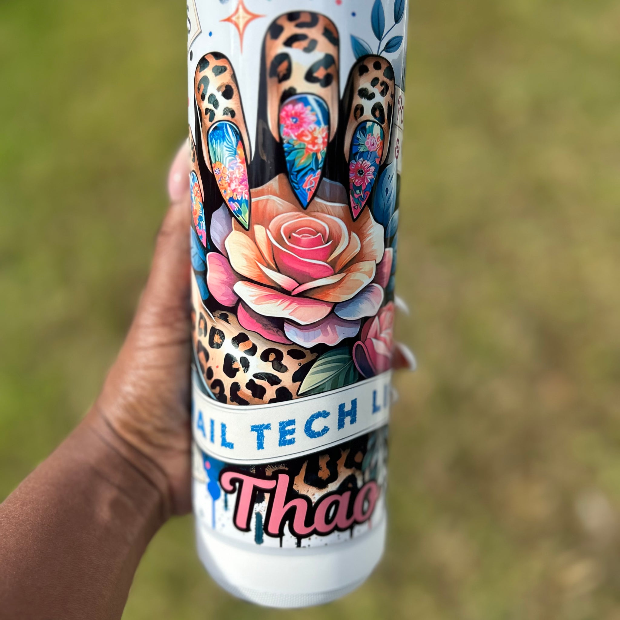 NAIL TECH BLUETOOTH TUMBLER