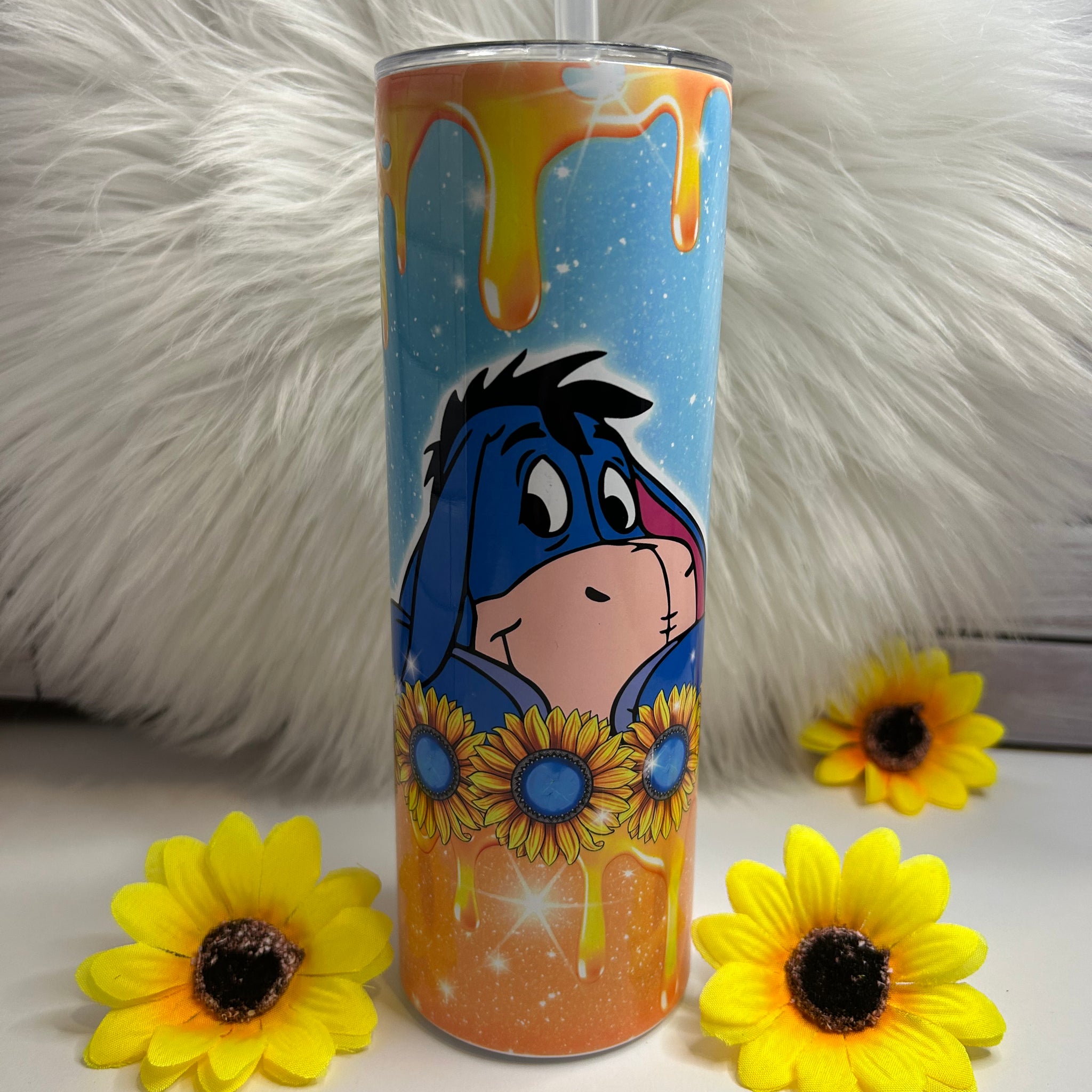 CARTOON SUNFLOWER (TUMBLER CUP)