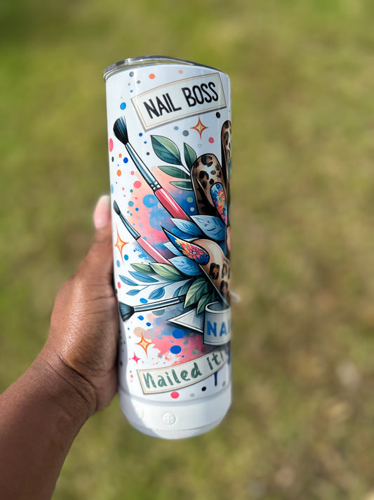 NAIL TECH BLUETOOTH TUMBLER