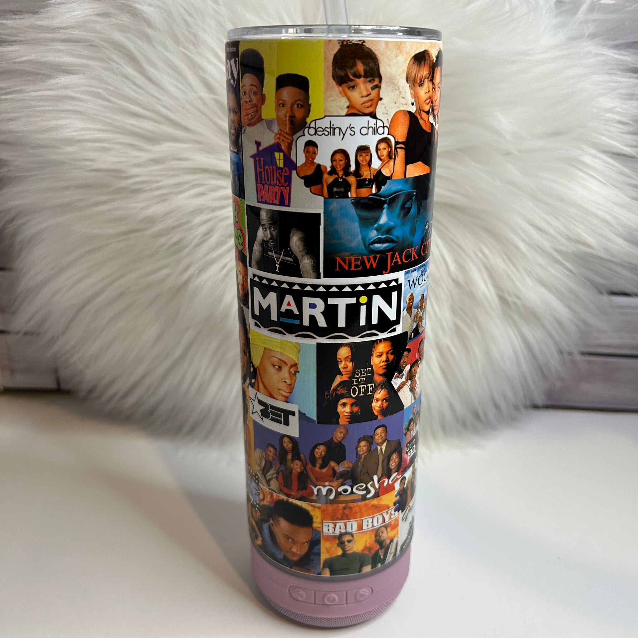 90s THEME (BLUETOOTH SPEAKER TUMBLER)