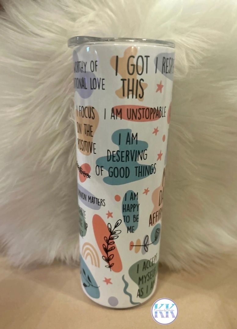 DAILY AFFIRMATIONS (TUMBLER CUP)