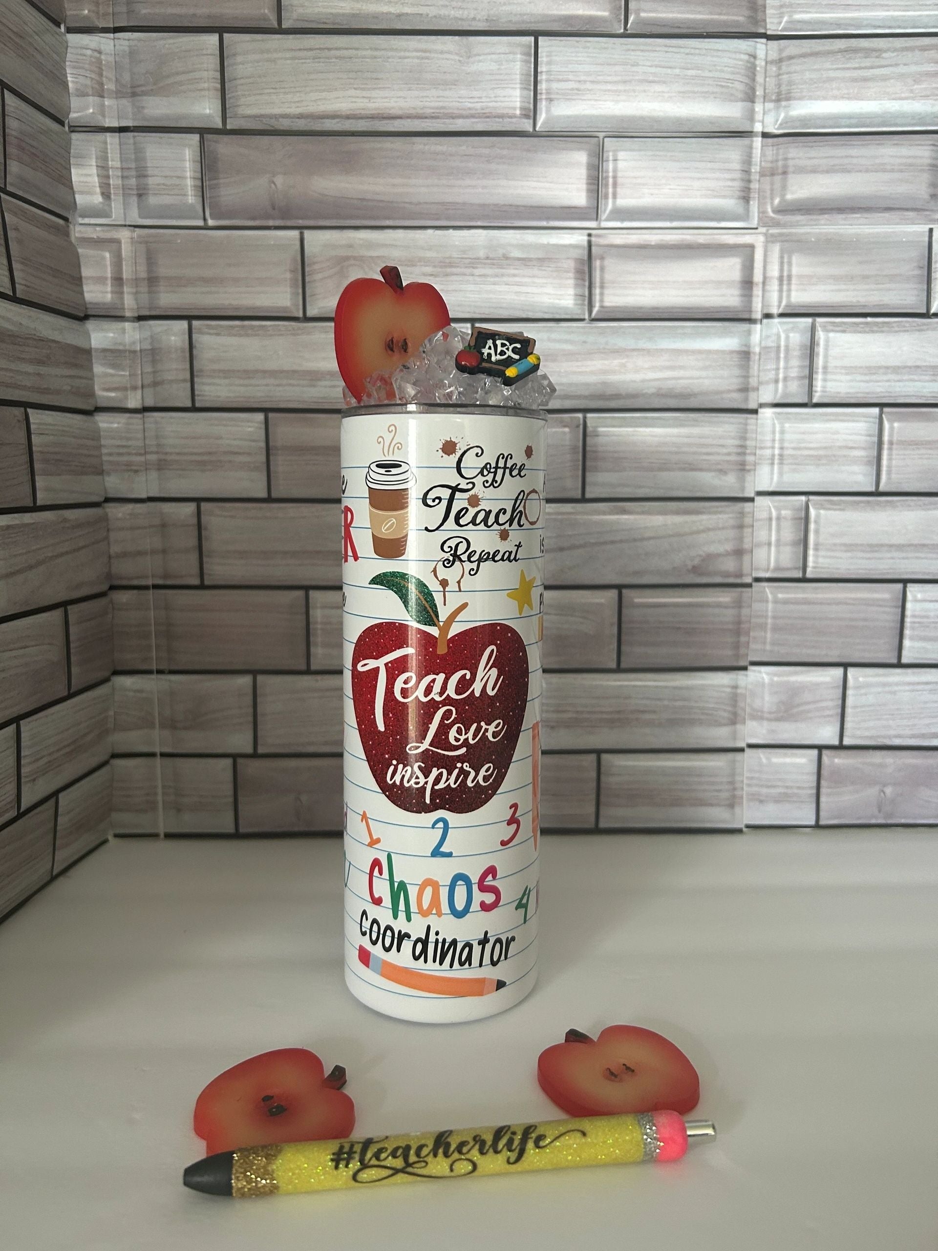 TEACH LOVE INSPIRE (TUMBLER CUP)