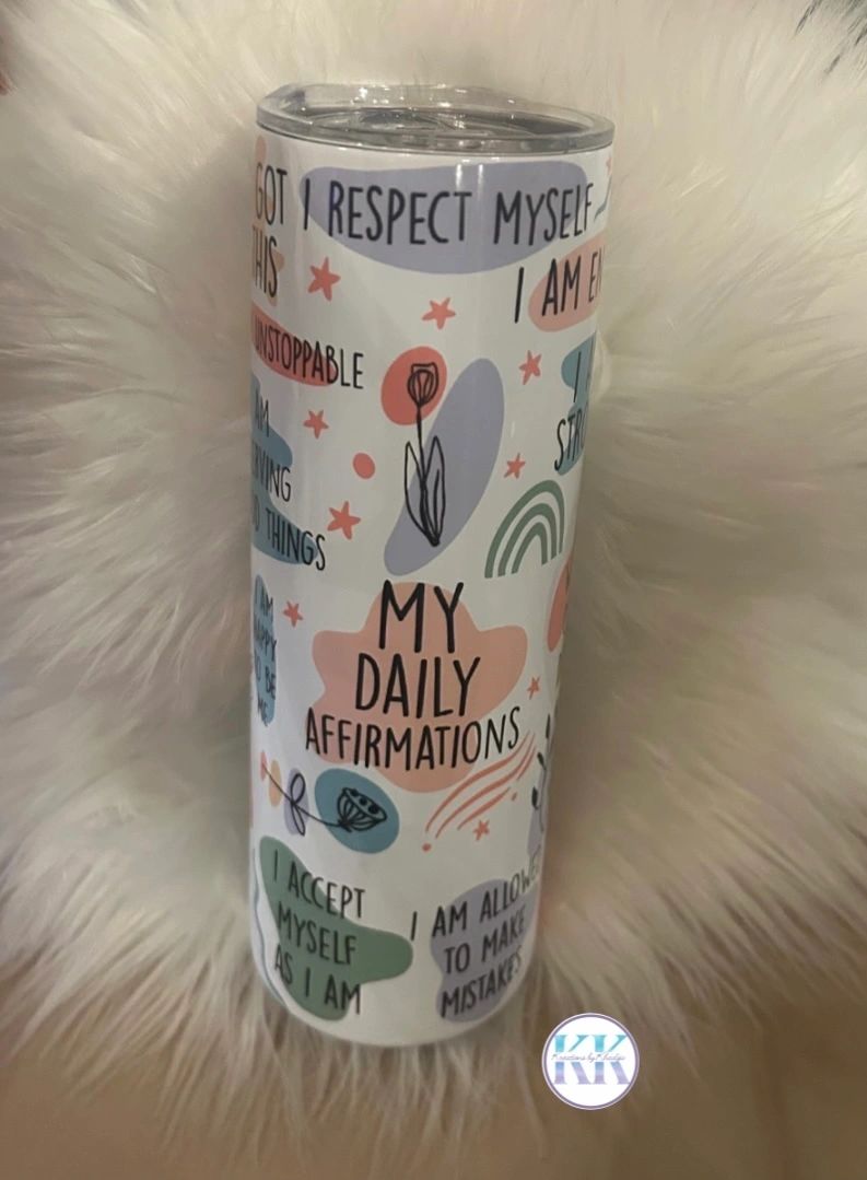 DAILY AFFIRMATIONS (TUMBLER CUP)